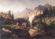 unknow artist Tatra Mountains France oil painting artist